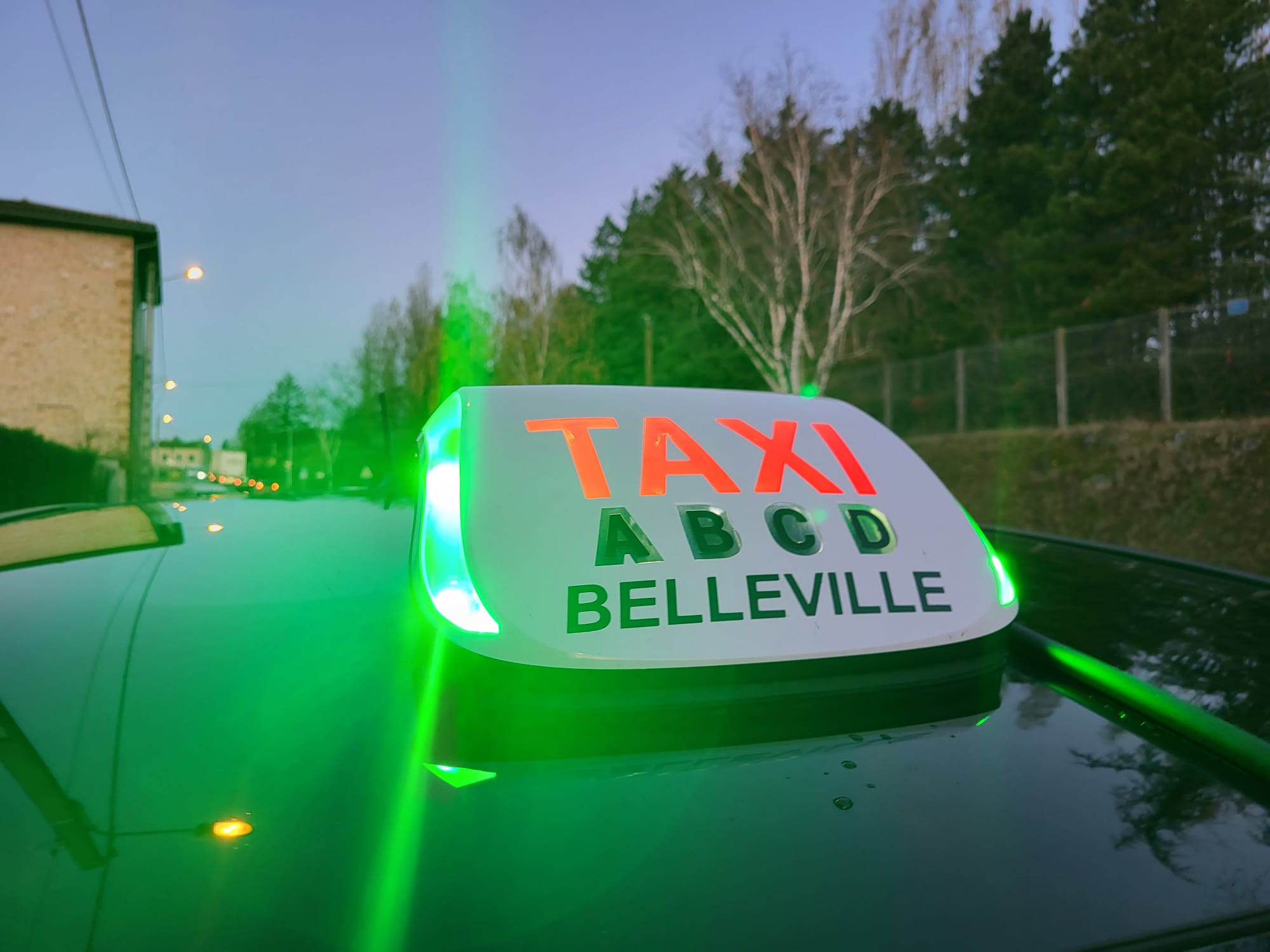Taxi Belleville sur Saône, Service de Taxi